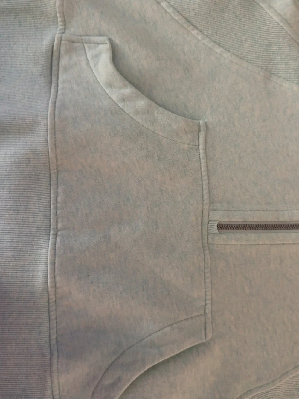 lululemon athletica Mint Green Half-Zip Scuba oversized hoodie